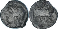 Æ Monnaie, Campania, Neapolis, Bronze, HGC:1-474 -