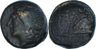Æ Monnaie, Campania, Neapolis, Bronze, HGC:1-475 -