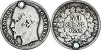France 50 Centimes Monnaie, Louis-Napoléon Bonaparte, Paris -