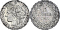 France 5 Francs Monnaie, Cérès, Paris, Différent Ancre, Argent -