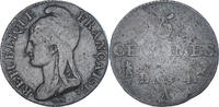 France 5 Centimes Monnaie, Dupré, Paris, Cuivre, Gadoury:124 -