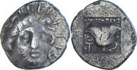 Hemidrachm Monnaie, Îles de Carie, Rhodes, Argent -