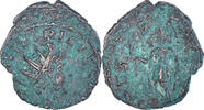 Antoninianus Monnaie, Tetricus I, Gaul, Billon, RIC:136 -