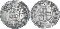France Denier Tournois Monnaie, Philippe II, Saint-Martin de Tours -