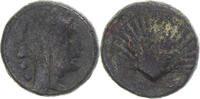 Æ Biunx Monnaie, Apulie, Luceria, Bronze, HN Italy:681 -