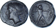 Æ Monnaie, Bruttium, Bronze, SNG-Cop:1681 -