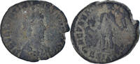 Follis Monnaie, Valentinian II, Siscia, Bronze, RIC:26b -