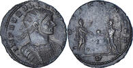 Aurelianus Monnaie, Aurélien, Mediolanum, Billon, RIC:129 -