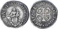 États italiens Scudo Monnaie, GENOA, Dogi Biennali, Genoa, Argent -