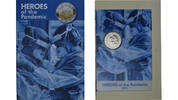 Malte 2 Euro Heroes of the Pandemic, Monnaie de Paris, Coin card.FDC -