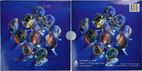 Finlande Set 1 ct. - 2 Euro + Token Vantaa, FDC -