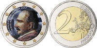 Grèce 2 Euro Nikos Kazantzakis, Athènes, Colorized -