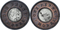 Grande-Bretagne One Penny Model Victoria, Bronze -