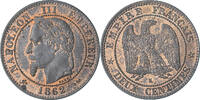 France 2 Centimes Napoleon III, Bordeaux, Bronze, Gadoury:104 -