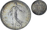 France 1 Franc Semeuse, Paris, Argent, Gadoury:467, KM:844.1 -