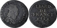 France Liard de France Louis XIII, Lusignan, Cuivre, C2G:102 -