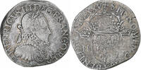France Teston Henri III, Bordeaux, 1st Type, Argent, Gadoury:490 -