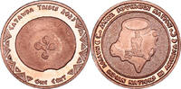 États-Unis Cent Monnaie, Catawba tribes.BE, Cuivre -