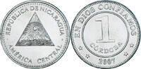 Nicaragua Cordoba Monnaie, Nickel Clad Steel, KM:101 -