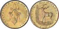 Cité du Vatican 20 Lire Monnaie, Paul VI, Roma, Bronze-Aluminium -