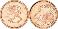 Finlande 2 Euro Cent Vantaa, Cuivre plaqué acier, KM:99 -