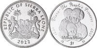 Sierra Leone Dollar Monnaie, Pobjoy Mint, Princesse Diana, Du -