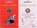 Gibraltar 50 Pence Monnaie, Pobjoy Mint, Gangsta Granny.Colorized BU -