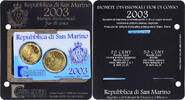 Saint Marin Set SET Euro cent, Coin Card .BU -