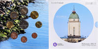 Finlande 1 Cent to 2 Euro Mint of Finland, Suomenlinna.BU -