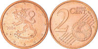 Finlande 2 Euro Cent Cuivre plaqué acier -