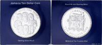 Jamaïque 10 Dollars Monnaie, Elizabeth II, Jamaican Unity, Proof -