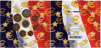 France 1 Cent to 2 Euro euro set, Monnaie de Paris, BU -