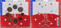 France 1 Cent to 2 Euro Monnaie de Paris, Paris, Set -