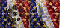 France Euro-Set FDC, (No Composition) -
