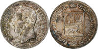 Venezuela 25 Centimos Monnaie, Argent, KM:35a -
