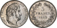 France 5 Francs Monnaie, Louis-Philippe, Lille, Argent -