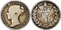 Grande-Bretagne 3 Pence Monnaie, Victoria, British Royal Mint -