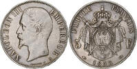 France 5 Francs Napoleon III, Paris, Argent, Gadoury:734 -