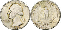 États-Unis Quarter Monnaie, Washington, Philadelphie, Argent -