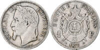 France Franc Monnaie, Napoleon III, Strasbourg, Argent, Gadoury:463 -