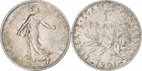 France Franc Semeuse, Paris, Argent, Gadoury:467, KM:844.1 -
