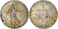 France Franc Semeuse, Paris, Argent, Gadoury:467, KM:844.1, Le -