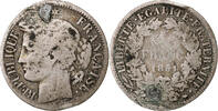 France Franc 1851 A Cérès, Paris, Argent, B, Gadoury:457, KM:759.1 SGE 15,00 EUR  + 4,95 EUR frais d'envoi