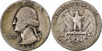 États-Unis Quarter Washington Quarter, U.S. Mint, Argent, KM:164 -