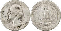 États-Unis Quarter Washington Quarter, U.S. Mint, Argent, KM:164 -