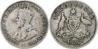 Australie Threepence George V, Argent, KM:24 -