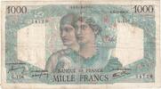 France 1000 Francs Minerve et Hercule, 1945-12-06, G.156 -