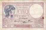 France 5 Francs Violet, 1939-10-05, S.64062 -