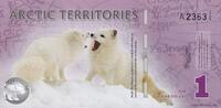 États-Unis Dollar Billet, 1 DOLLAR ARTIC TERRITORIES -