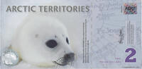 États-Unis Dollar Billet, 2 DOLLAR ARTIC TERRITORIES -